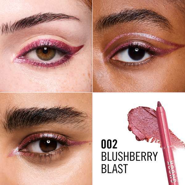 Rimmel Thrill Seeker Shimmer Shock Eyeliner 002 Blushberry Blast