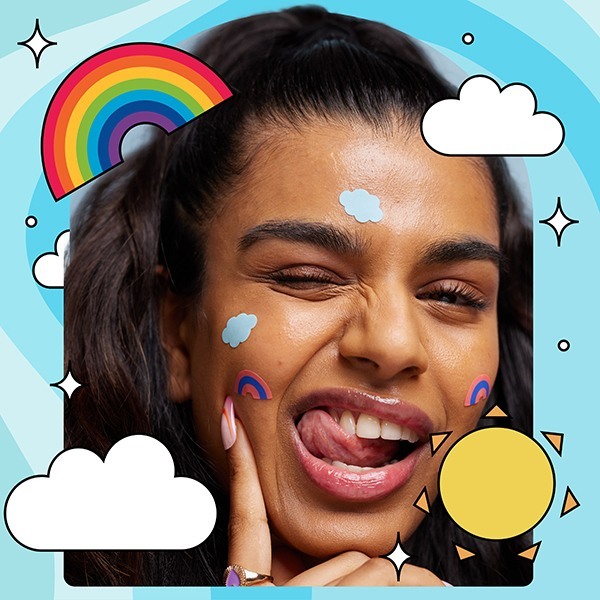 Deep Action Clouds & Rainbow Salicylic Acid Blemish Patches