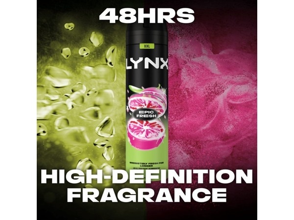Lynx Epic Fresh Aerosol Body Spray 250 ml