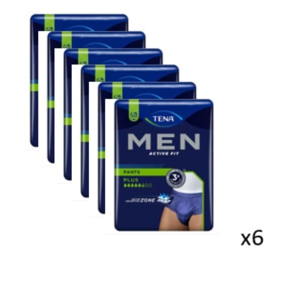 TENA Men Pants Plus Medium Bundle
