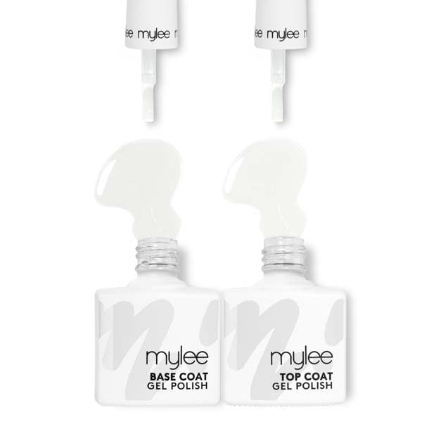 Mylee Gel Nail Polish No Wipe Top And Base Coat Duo 2X10ml