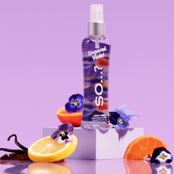 So? Sugared Violet Body Mist 100Ml