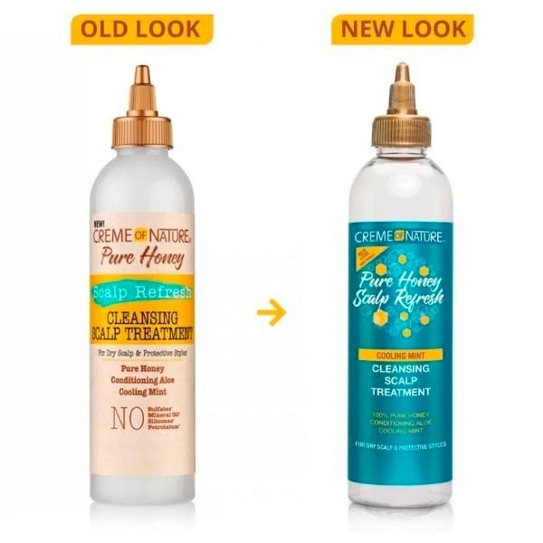 Creme of Nature Pure Honey Scalp Refresh Cleansing Treatment 236.5ml