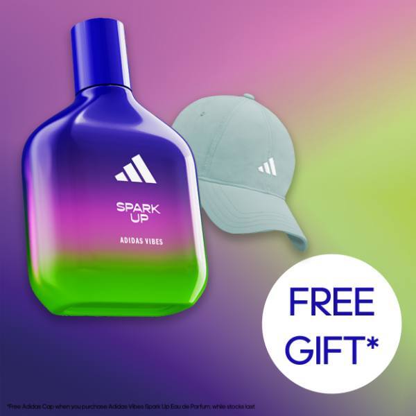 adidas Vibes Spark Up Eau de Parfum, For All, 100ml