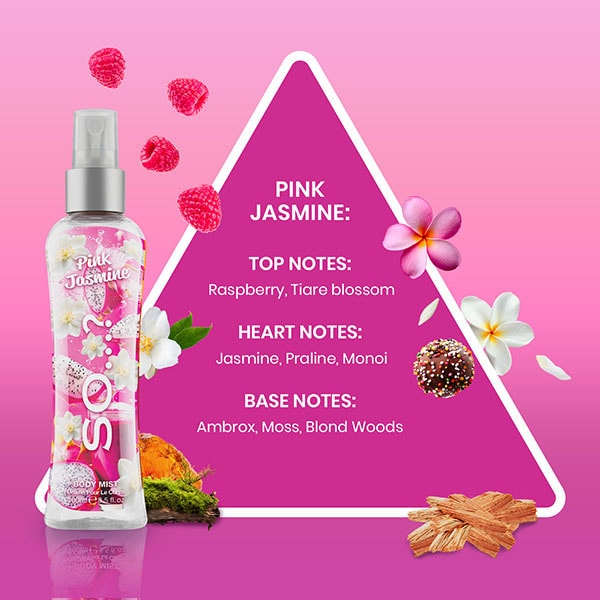 So? Pink Jasmine Body Mist 100Ml