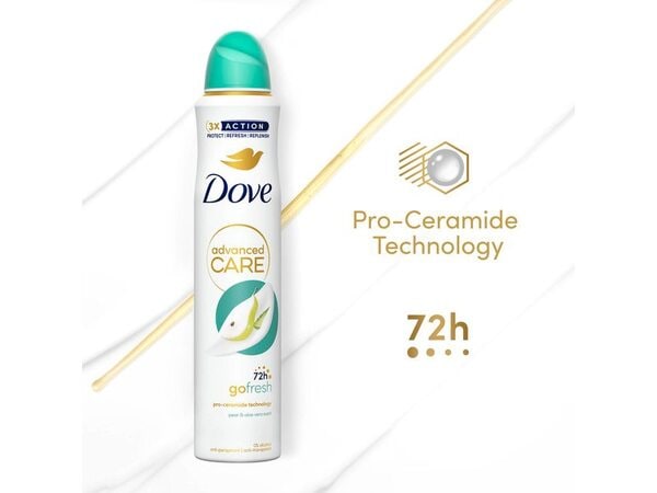 Dove Advanced Care Pear & Aloe Vera Anti-Perspirant Aerosol 200ml
