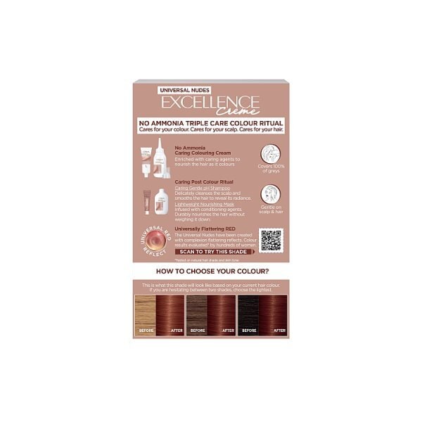 L'Oréal Excellence Crème Universal Nudes 5UR Red
