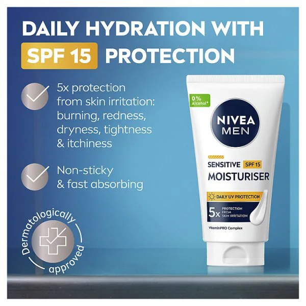 NIVEA Men Sensitive Shaving Foam 200ml