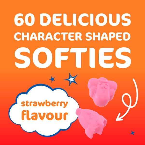 Haliborange Disney Toy Story Calcium  Vit D Straw Softies 60