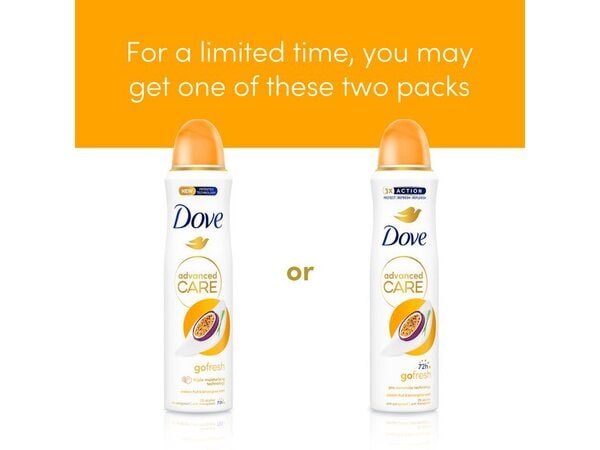Dove Advanced Care Passion Fruit Anti-Perspirant Aerosol 150ml