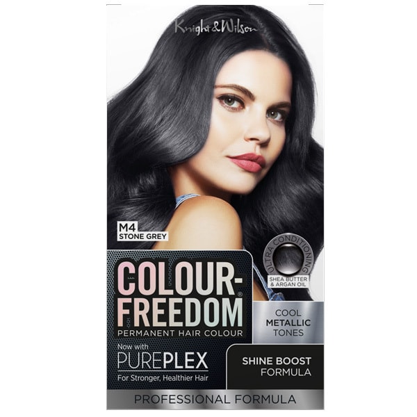 Colour Freedom Permanent Hair Colour. M4 Stone Grey.