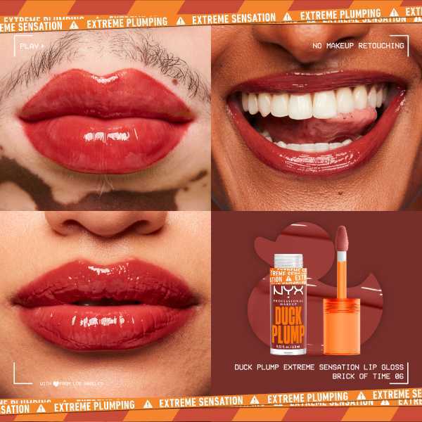 NYX Professional Makeup Duck Plump Lip Gloss Brick Of Time