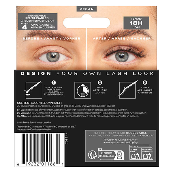Eylure Luxe 3D Clusters - Dramatic No.03