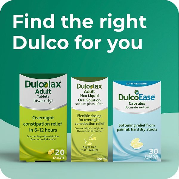 Dulcolax Adult Tablets X 20