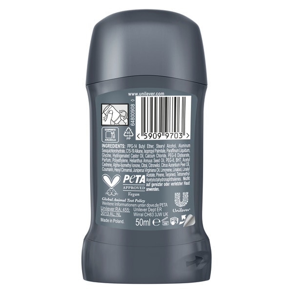 Dove Men+Care Advanced Clean Comfort Anti-Perspirant Stick 50 ml