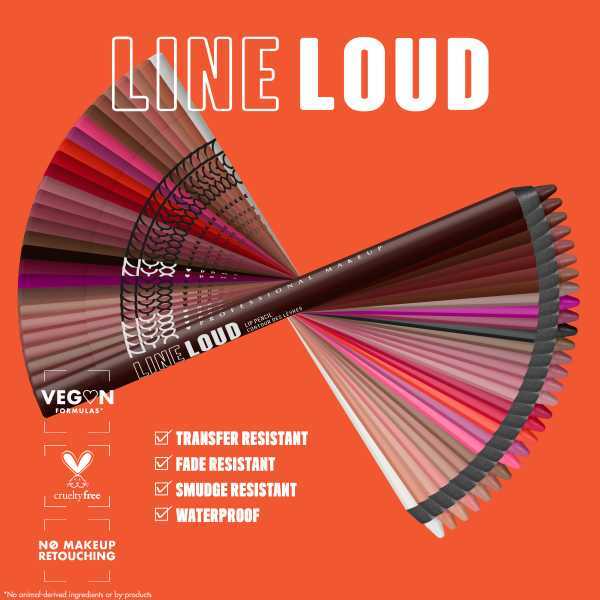 NYX Professional Makeup Line Loud Lip Liner Ten Out Of Ten