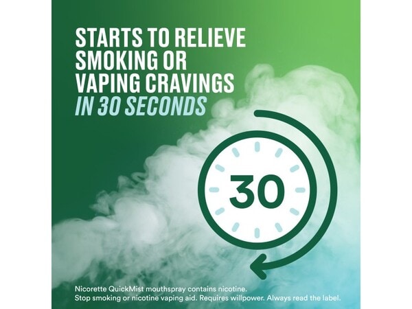 Nicorette QuickMist 1mg Mouthspray Duo (Stop Smoking)