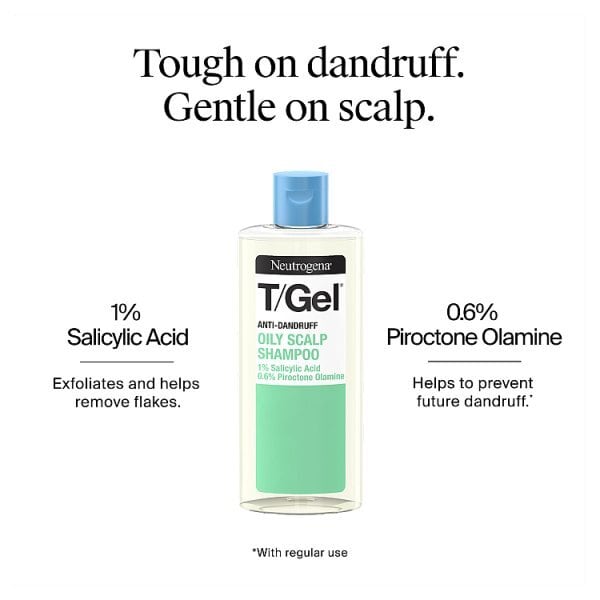 Neutrogena T/Gel Oily Scalp 250Ml Shampoo