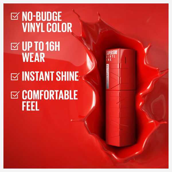 Maybelline Superstay Vinyl Ink Liquid Lipstick 10 Lippy