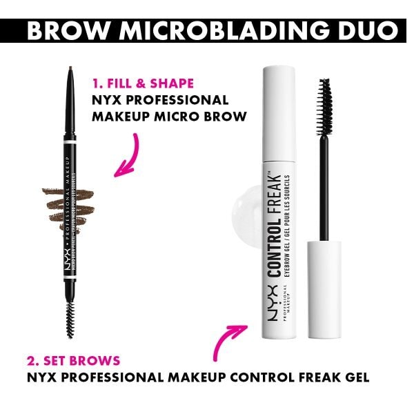 NYX Professional Makeup Micro Brow Eyebrow Pencil Ash Brown