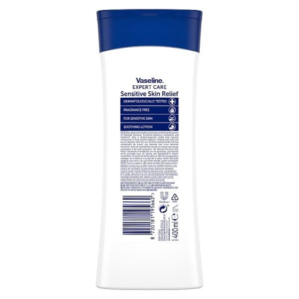 Vaseline Expert Care Sensitive Skin Relief Body Lotion 400 ml