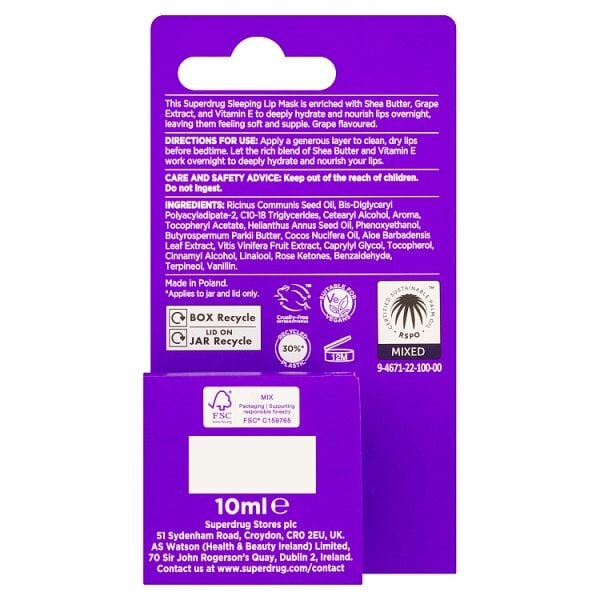 Superdrug Lip Mask