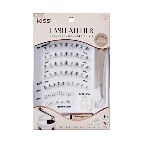 Kiss Lash Atelier Individuals Design Kit  Natural Lash