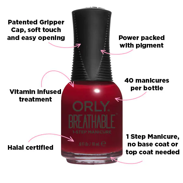 Orly Breathable Nail Polish - Namaste Healthy 18ml