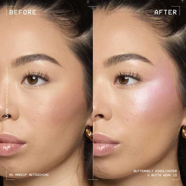 NYX Professional Makeup Buttermelt Highlighter U Butta Werk