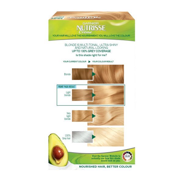 Garnier Nutrisse 10.01 Natural Baby Blonde Permanent Hair Dye