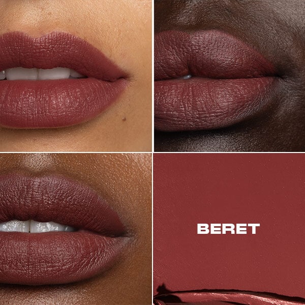 Morphe Lip Filter Hydroplump Soft Matte Lipstick- Beret