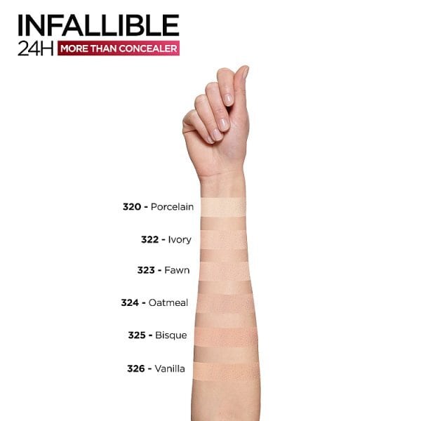 L'Oréal Paris Infallible 24H More Than Concealer 325