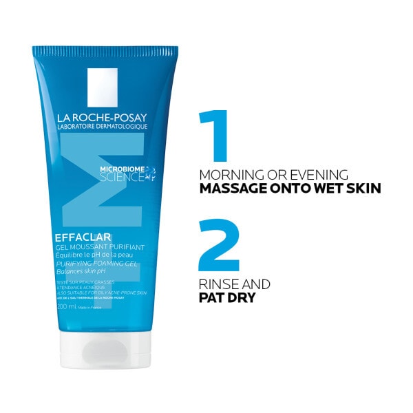 La Roche-Posay Effaclar Foaming Cleanser for Blemish-Prone Skin 200ml