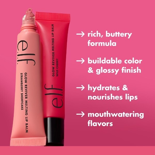 e.l.f. Glow Reviver Melting Lip Balm Java Chip 15G