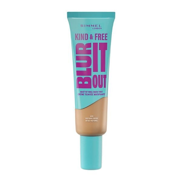 Rimmel Kind & Free Blur It Out Mattifying Skin Tint 400 Natural Beige