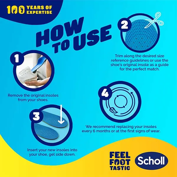 Scholl Gel Activ Insole Casual Small