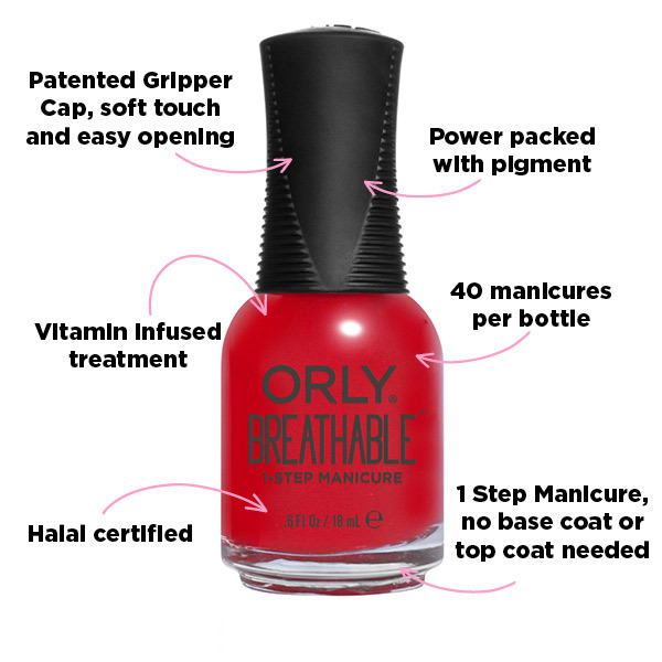 Orly Breathable Nail Polish - Love My Nails 18ml