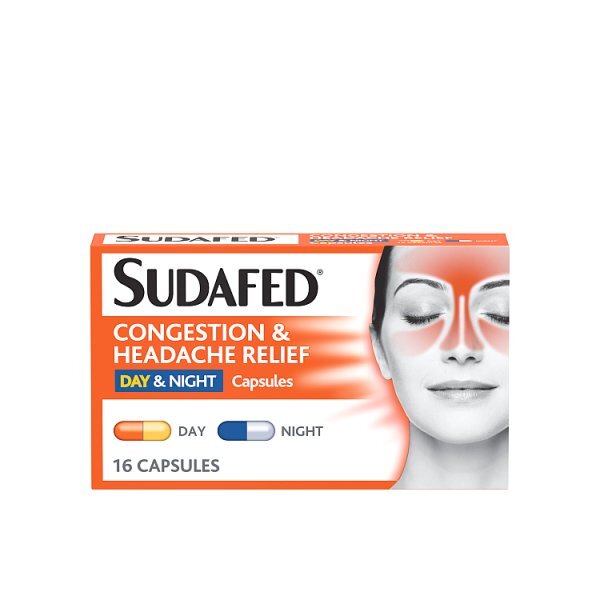 Sudafed Congestion/Headache Relief Day&Night