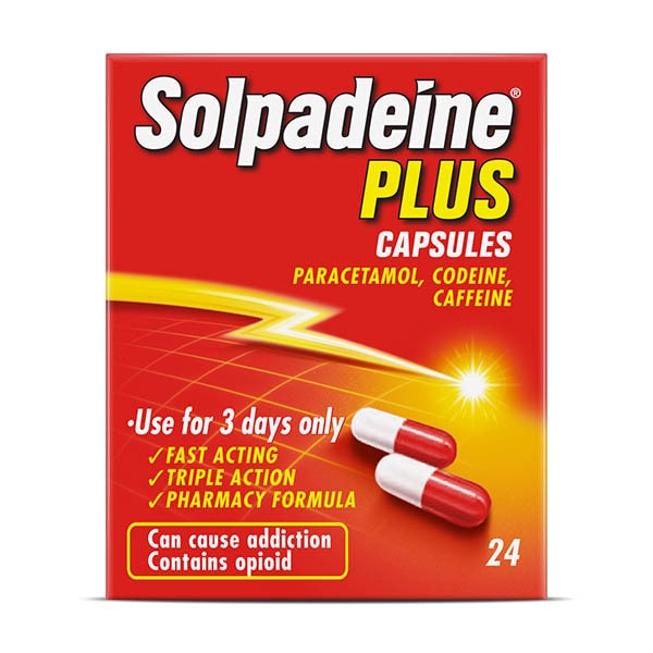 Solpadeine Plus Capsules 24s
