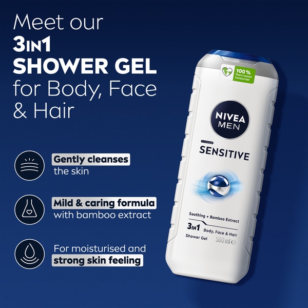 NIVEA MEN Sensitive Shower Gel 500ml?