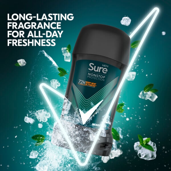Sure Men Nonstop Protection Sensitive Men's Deodorant Stick 50 ml