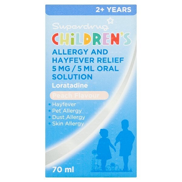Children's Allergy & Hayfever Relief 5mg /5 ml Oral Solution 2+ years