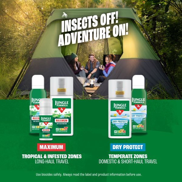Jungle Formula Insect Repellent Spray Pump with DEET, 90ml