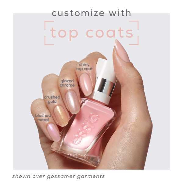 Essie Gel Couture Gel-Like Polish Blushed Metal Top Coat