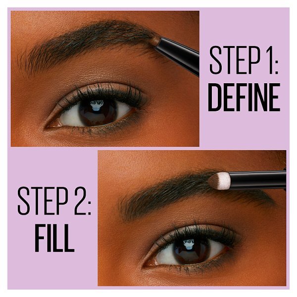 Maybelline Express Brow Duo 2-In-1 Pencil + Powder, Brunette