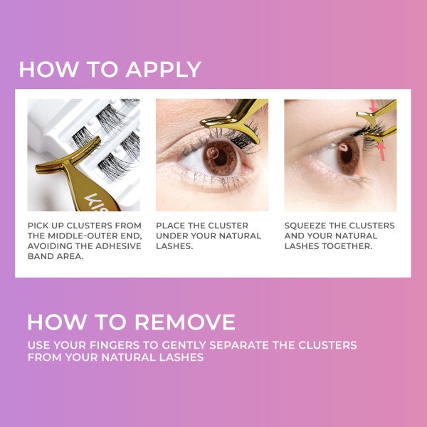 Kiss Impress Falsies Press-On-Lash Kit #01