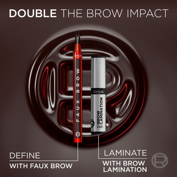 L'Oreal Paris Brow Lamination & Faux Brow Duo Blonde