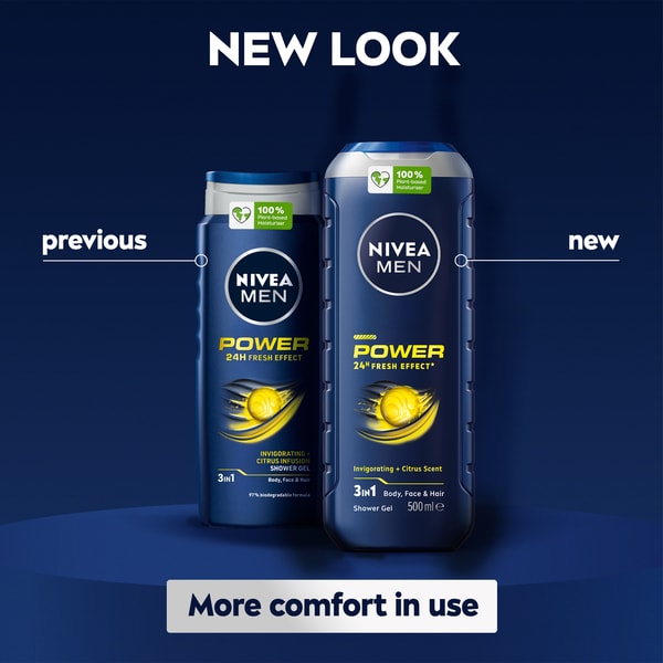 NIVEA MEN Power Fresh Shower Gel 500ml?