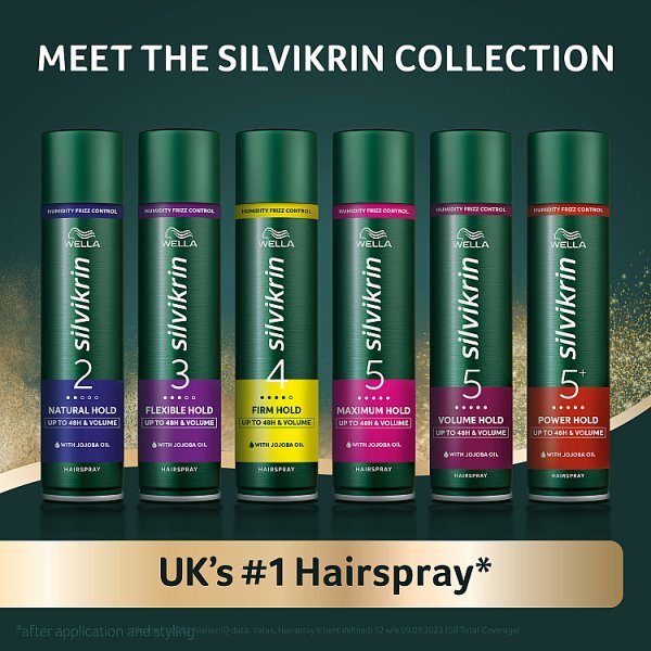 Wella Silvikrin Maximum Hold Hairspray, 75 ml