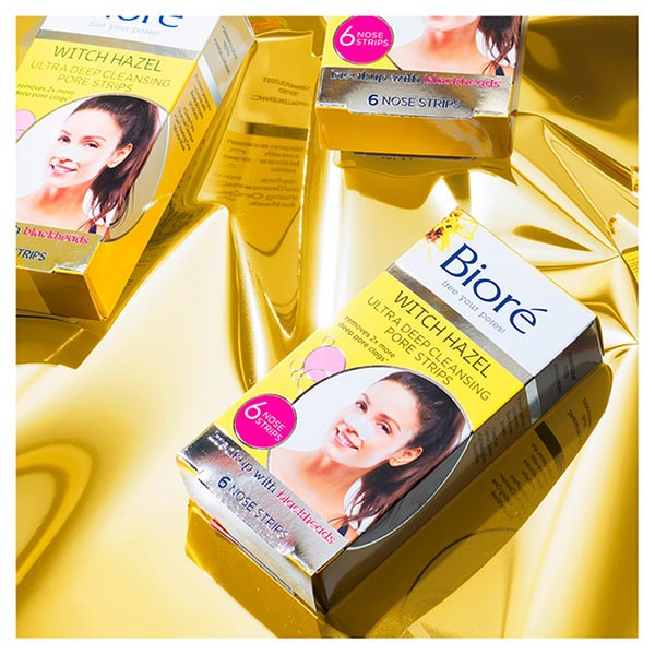 Bioré Witch Hazel Ultra Pore Strips 4pct